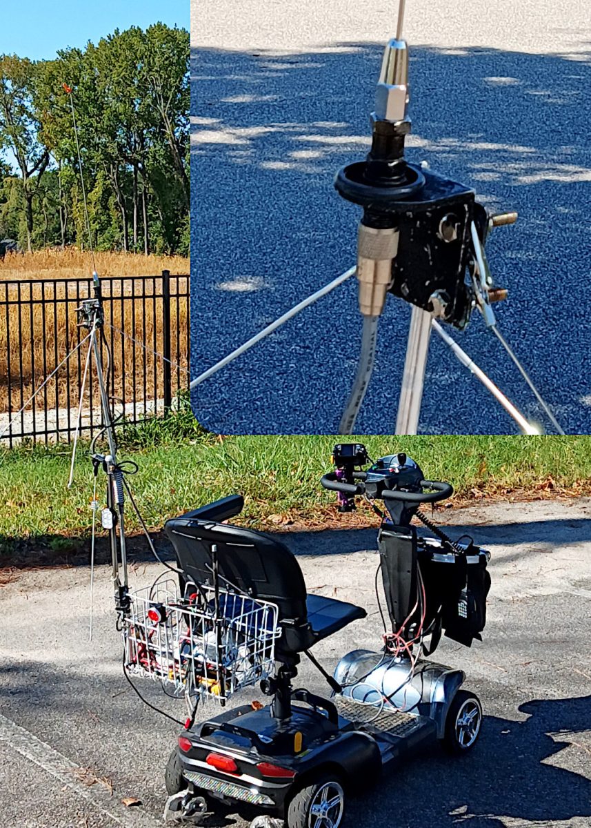 2m antenna on mobie